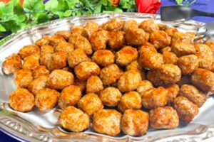 本格中華肉団子の甘酢和え