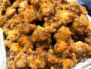 特製油淋鶏ソース　カリッと若鶏の唐揚げ