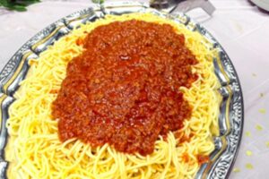 本格ボロネーゼのソーススパ